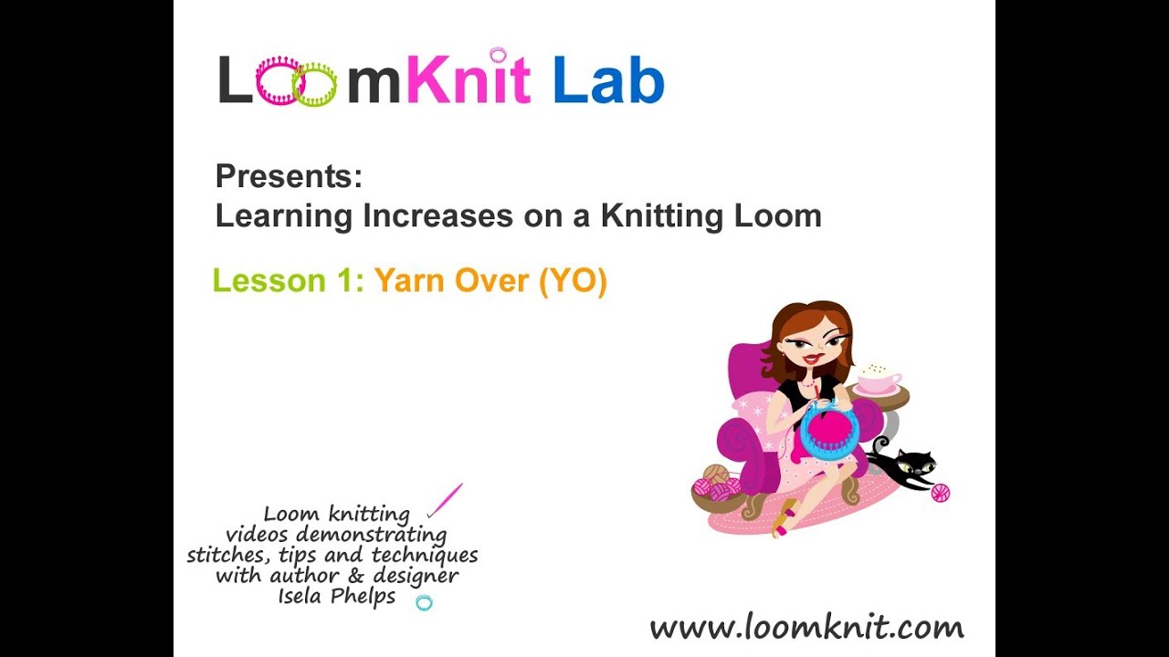 Increases Mini Series Yarn Over Yo Kb Looms Blog