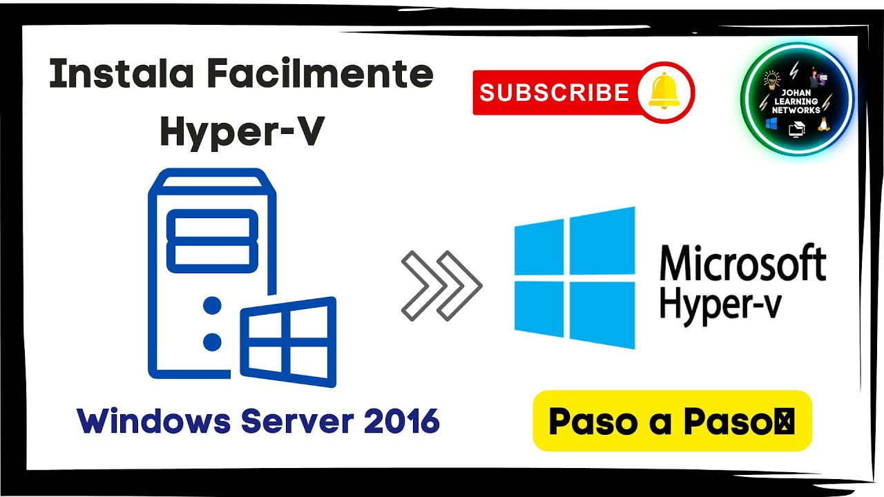 Instalacion de Hyper-V en Windows Server 2016 - YouTube