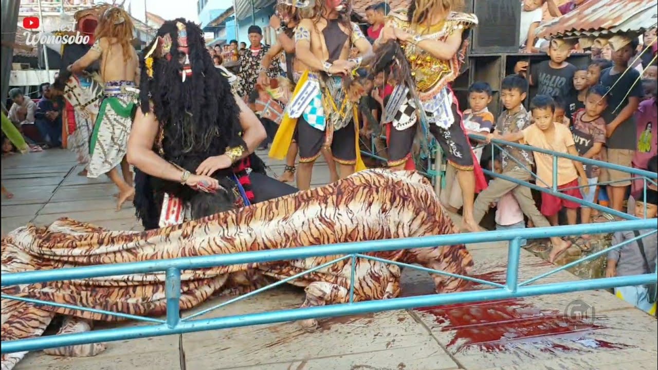 Barongan Putus Keluar D4R4H # Warok SAWUNGGALING live Randegan