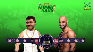 BENJAMIN vs Ricochet - US CHAMPIONSHIP - UCW Money in the Bank‼️#wwe