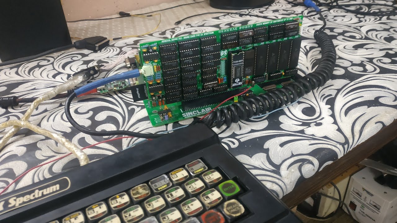 Super sound card for Spectrum GENERAL SOUND from scrap