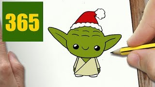 Hur Man Ritar Yoda Kawaii Steg För Steg - Kawaii Ritningar Lätt