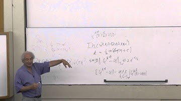 Persi Diaconis at Technion - Mathematics lecture 1