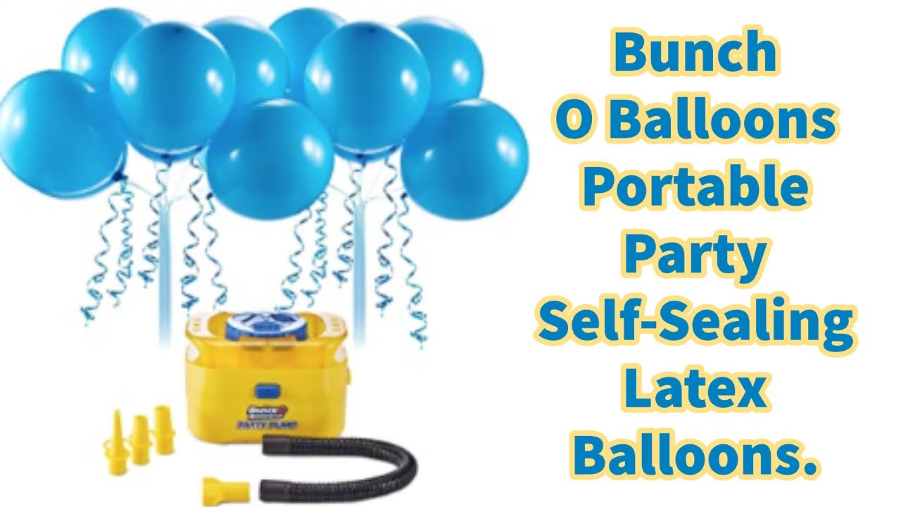 Bunch O Balloons Portable Party Balloon Electric Air Pump Starter Pack