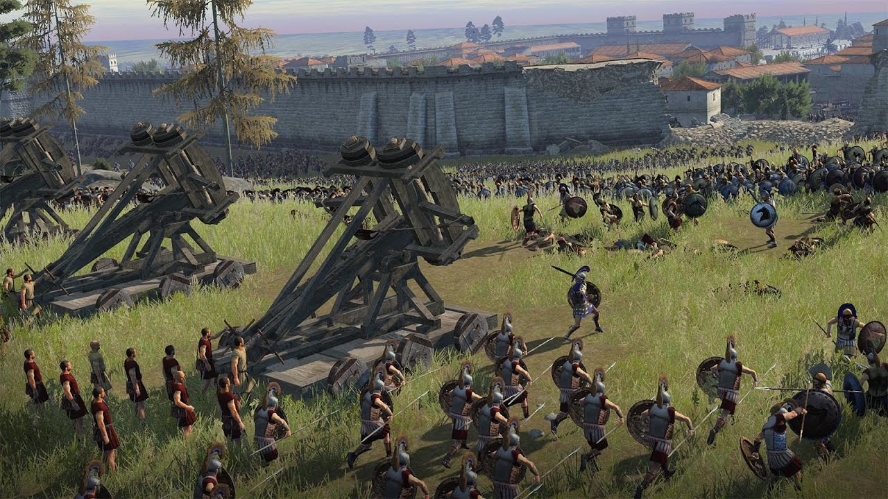 Total War: Rome 2 Гайд по БАЛЛИСТАМ + ручное управление . - YouTube