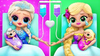 Raiponce et Elsa à L'hôpital ! 30 Bricolages LOL ÇA ALORS