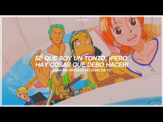 One Piece Ending 4 | Shouchi no Suke - Sub. Español + romaji『AMV』♡ class=