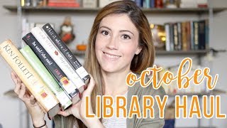 OCTOBER LIBRARY BOOK HAUL