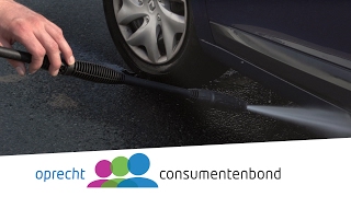 Hogedrukreinigers - Hoe we testen (Consumentenbond)