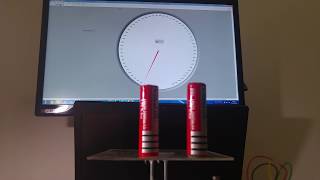 Arduino+Labview load cell , fake batery 18650