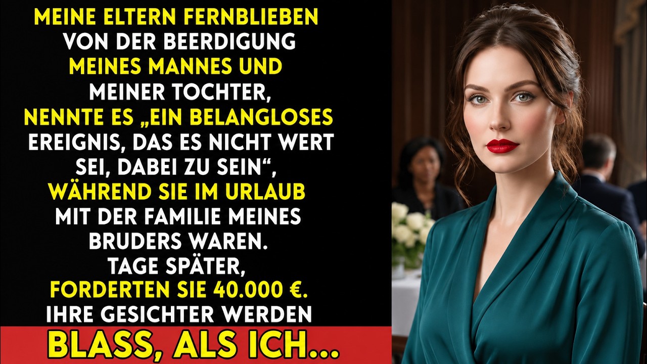 Der Anruf kam um 21:47 Uhr. Diese Zahl habe ich mir eingebrannt. Aaron war sofort tot, als der Lieferwagen über die rote Ampel raste. Unsere Tochter Lilli hielt noch sechs Stunden auf der...