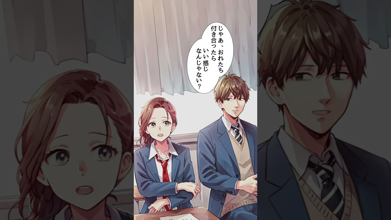 こっちはそんな訳のつもりあるんですけどーー #恋バナ #イラスト動画 #恋 #aiイラスト #漫画 #anime #漫画家志望 #イラスト漫画