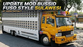 SPESIAL 1K SUBS🔥 | RILIS UPDATEAN MOD FUSO BAK STYLE SULAWESI | MOD BUSSID TERBARU screenshot 2