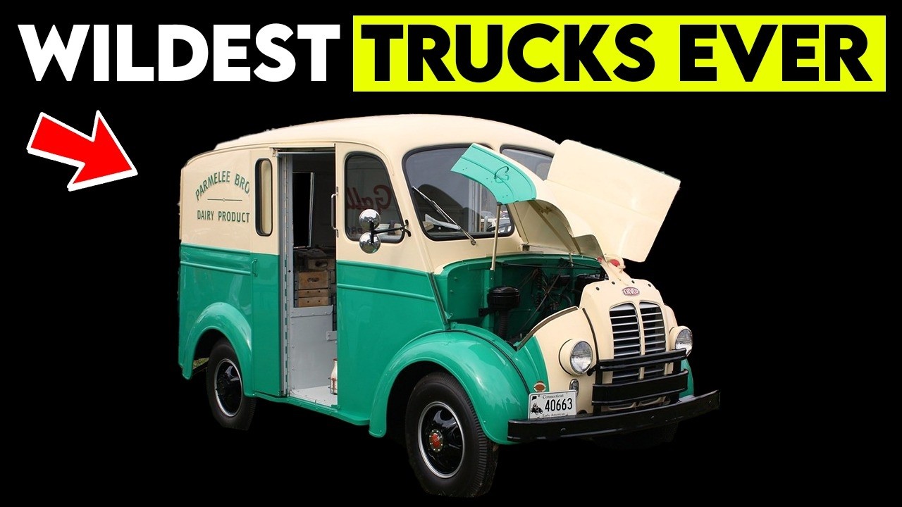 10 Strange Classic Trucks And Their Insane Engines!