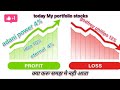 Today buy stocks! मेरे portfolio का stocks मुझे बर्बाद कर देगा! #sharemarket #share #nifty #news