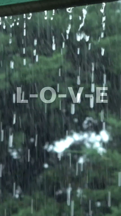 L.O.V.E Nat King Cole | Rain Sounds | Rain Sounds with Perfect Music Pairing