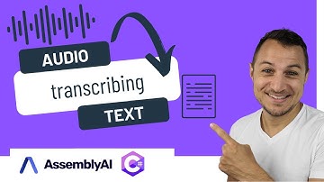 Transcribing An Audio File using AssemblyAI and C# - CSharp