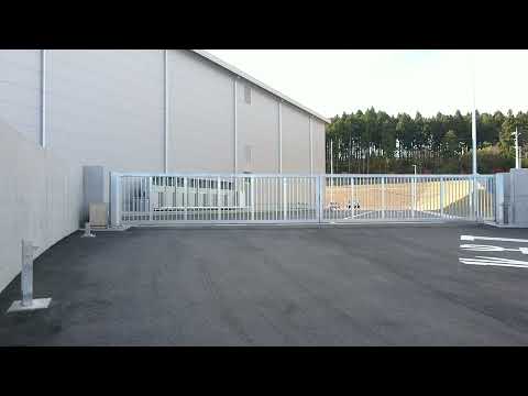 スチール製 大型電動門扉 【エヌビーシー株式会社】