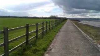 360 degree pan between Berkeley and Oldbury Nuclear Power Stations