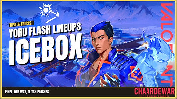 YORU One Way Flash lineups on ICEBOX | 13 YORU Flashes You NEED To Use | Valorant Flash Guide