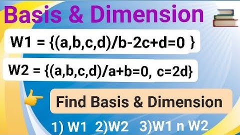 Basis and Dimension of vector space |vector space csir net   #vectorspace #csirnetmathematics