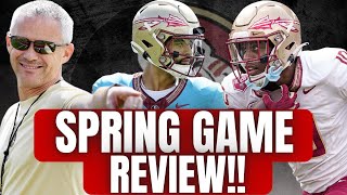 FSU Spring Showcase REVIEW! How Did FSU Look?