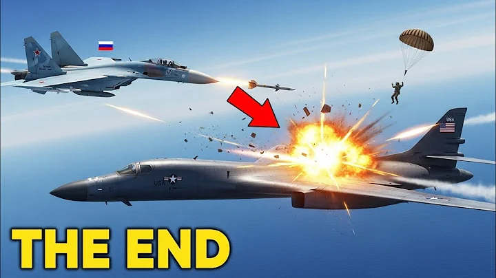 Russian Su-35s LOCKED ON a U.S. B-1 Lancer — Then THIS Happened!