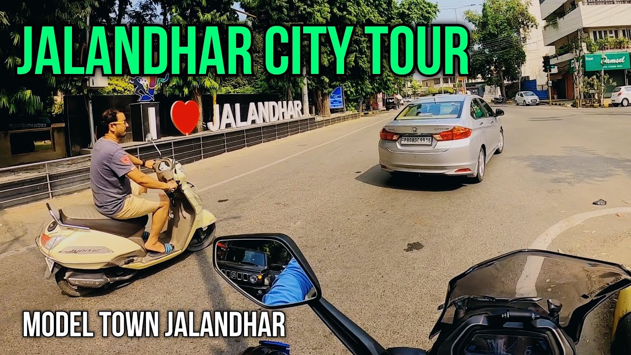 Jalandhar City | ਜਲੰਧਰ ਸ਼ਹਿਰ | Model Town Jalandhar | Luckyrides&vlogs
