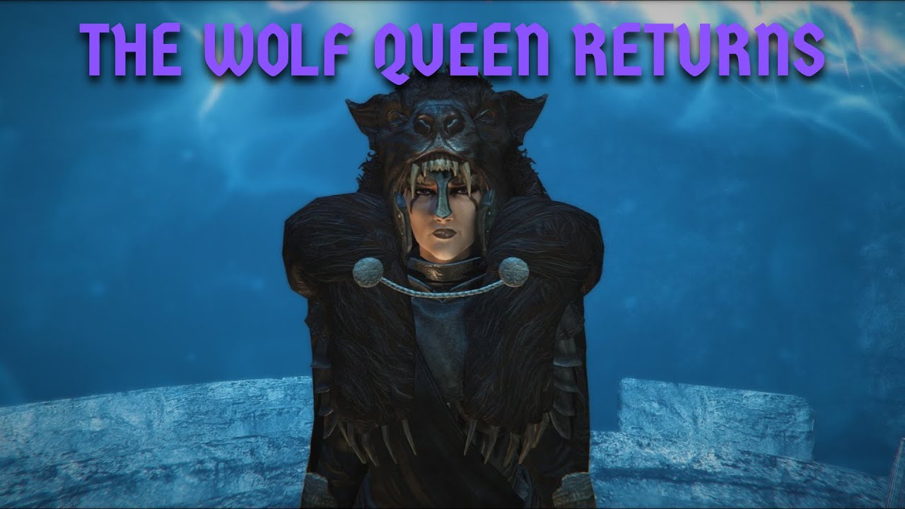 The Wolf Queen Returns - Skyrim Necromancer Cinematic Gameplay - YouTube