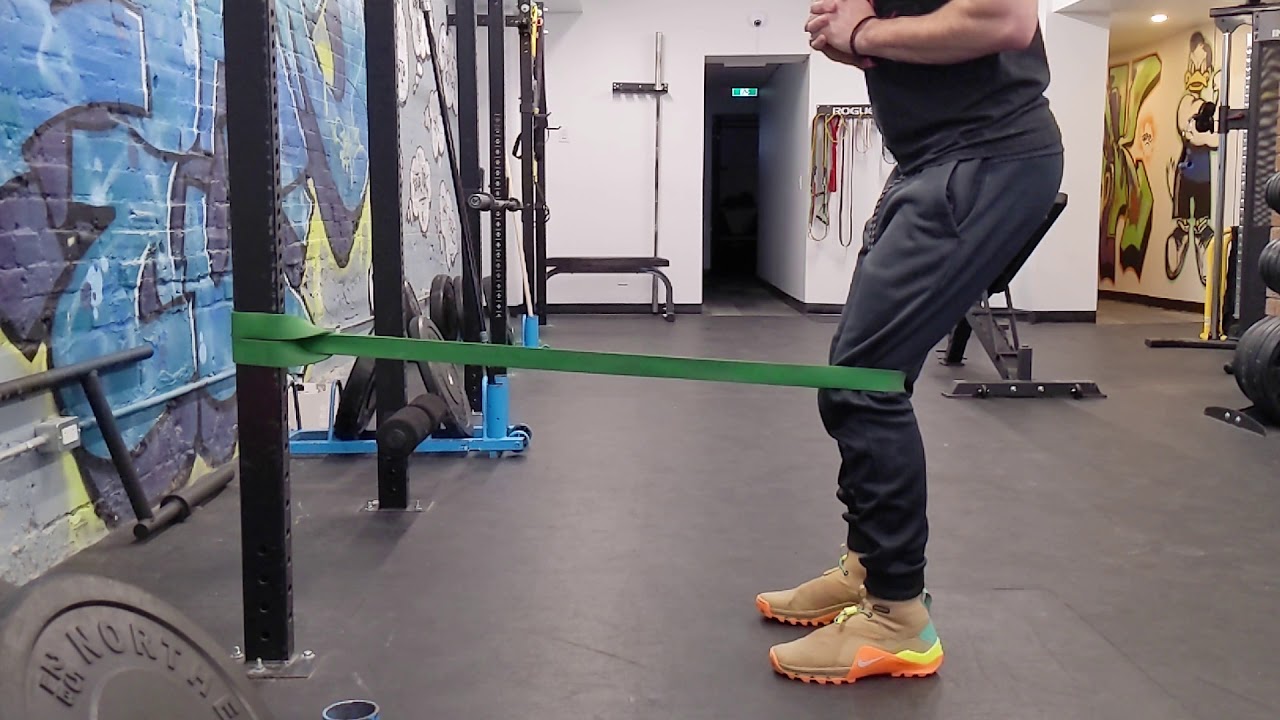 Standing Banded Knee Extensions YouTube