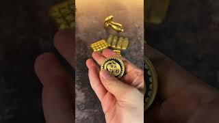 Pure gold blind box#model #toys #edc
