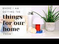 WHERE I AM GETTING THE THINGS FOR OUR HOME | Q&A about #Home, #Cat and Laundry items