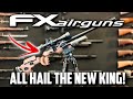 Fx airguns all hail the new king 30 cal  featuring grs rifle stocks and lil foot compressor