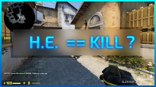 Can a Single HE Grenade Kill You in CSGO