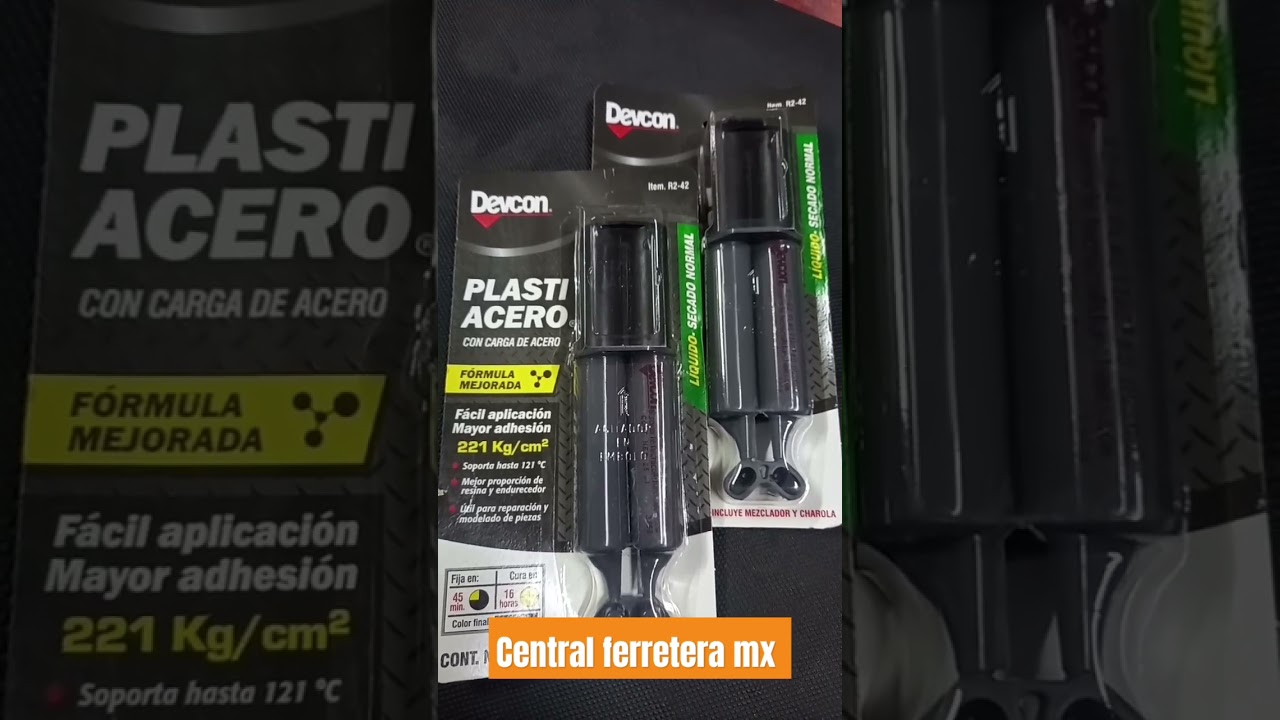 PEGAMENTO PARA REPARAR Y PEGAR METAL! 