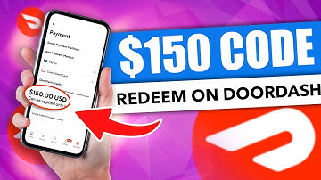 Redeem DoorDash Promo Code For $150 (2023)