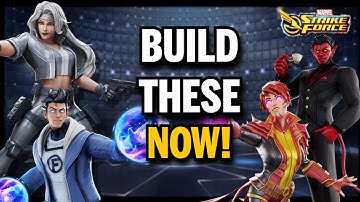 Best Teams for Every Game Mode in Marvel Strike Force! - Safe To Build Guide August 2025