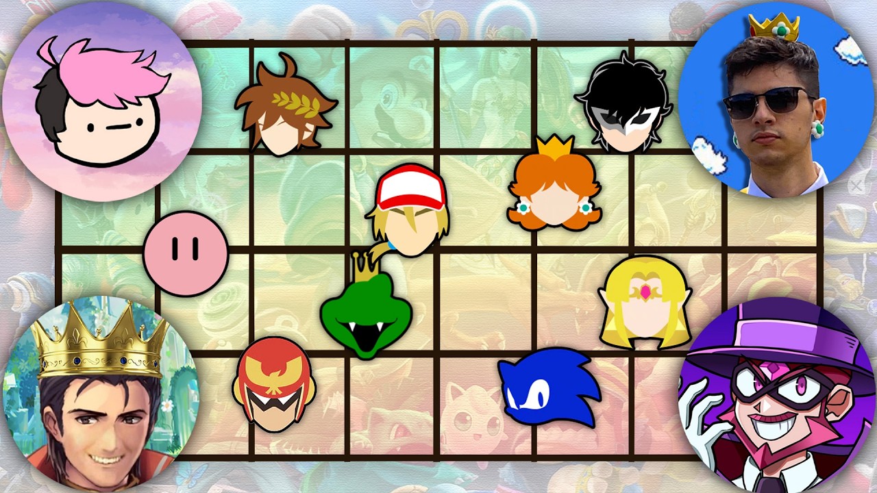We made a Smash Tournament with our Personalities