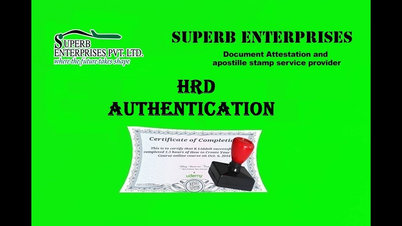 HRD Attestation services