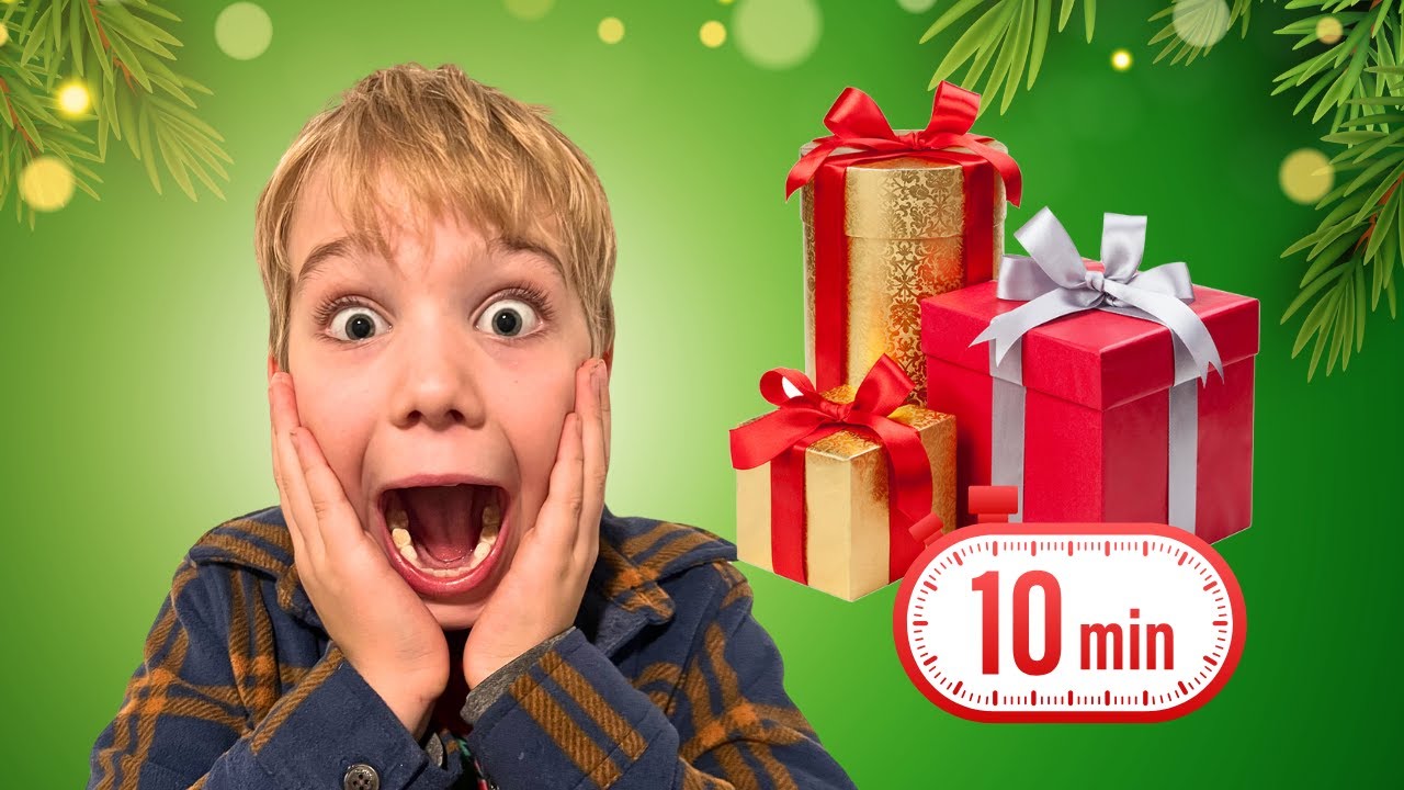 Can we giveaway 100 gifts in under 10 minutes? *Christmas Challenge ...