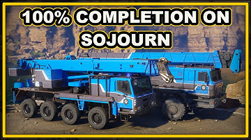 100% Completion on Sojourn in RoadCraft