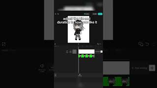 bouncing tutorial (using ✨capcut✨) #shorts #tweening #gacha 