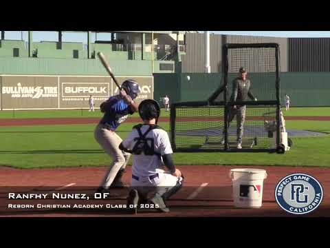 Ranfhy Nunez Prospect Video, OF, Reborn Christian Academy Class of 2025