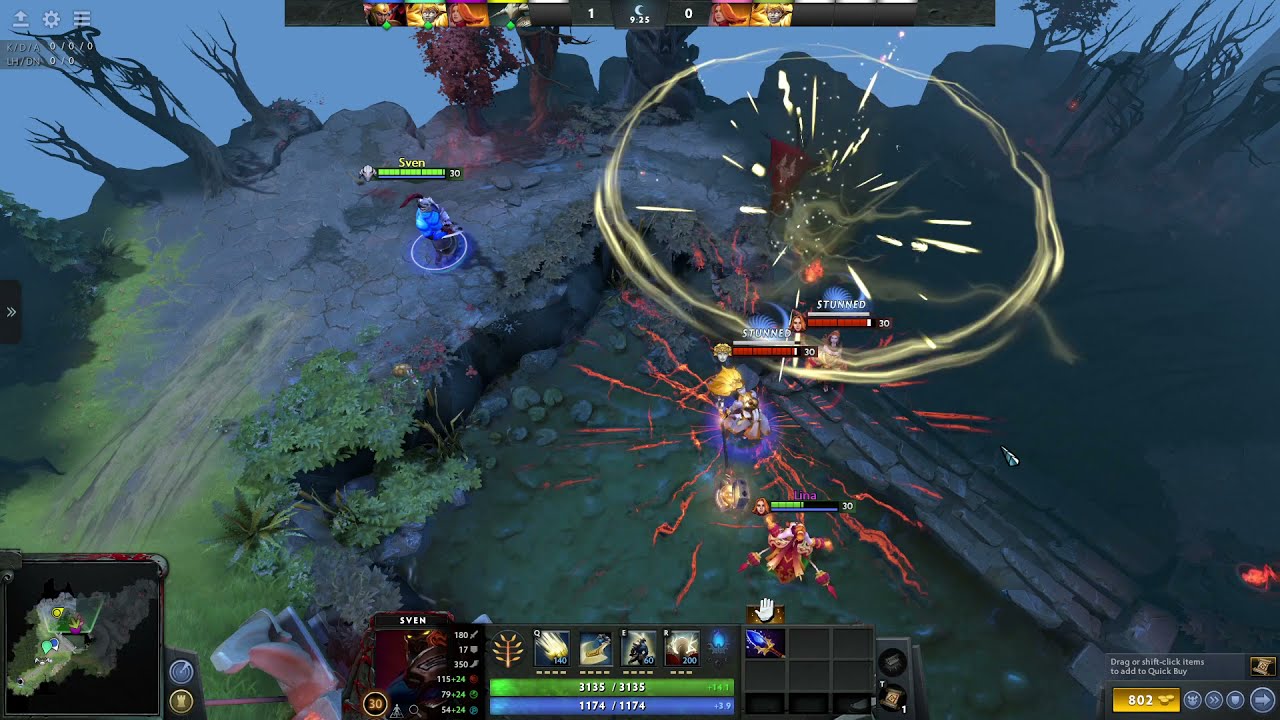 Can We Teach Sven How To Fly In Dota 2?