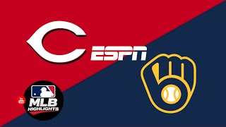 Cincinnati Reds Vs Milwaukee Brewers Live Scoreboard Watch 7/1/26 (ESPN) ￼