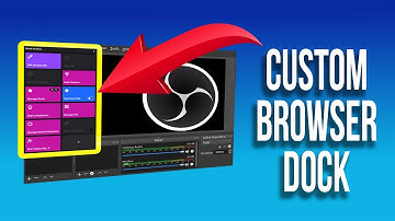 How to add custom browser doc to OBS!