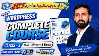 Complete WordPress Course 2026 for Beginners | Class: 2 | What is Website & Basics Explained
