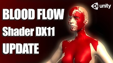 Blood-flow Shader Unity Test [DX11]