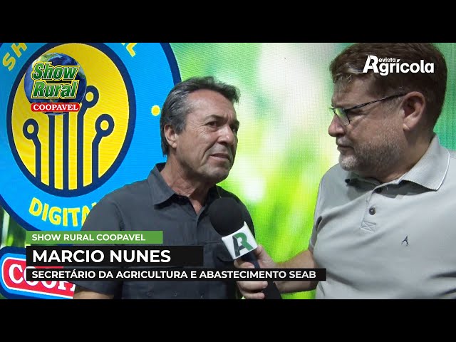 Show Rural Coopavel | Marcio Nunes, Secretário da Agricultura e Abastecimento SEAB