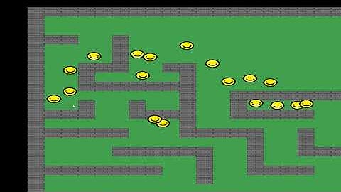 Tile-based Scrolling with A* Pathfinding Algorithm Simulation (Optimized)
